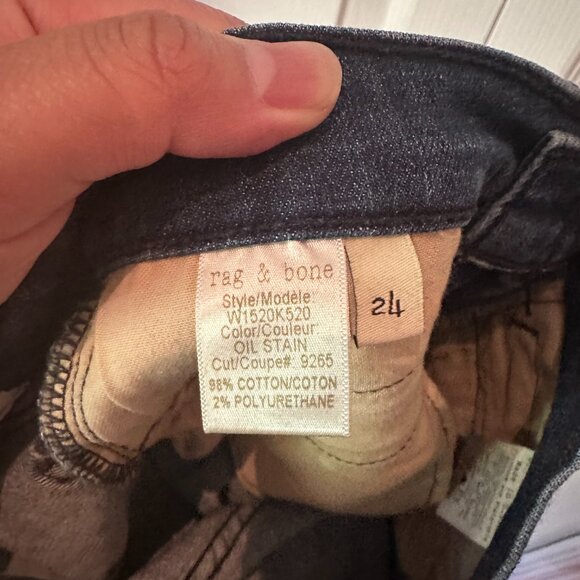 EUC Rag & Bone triple zip skinny jeans - Picture 3 of 5